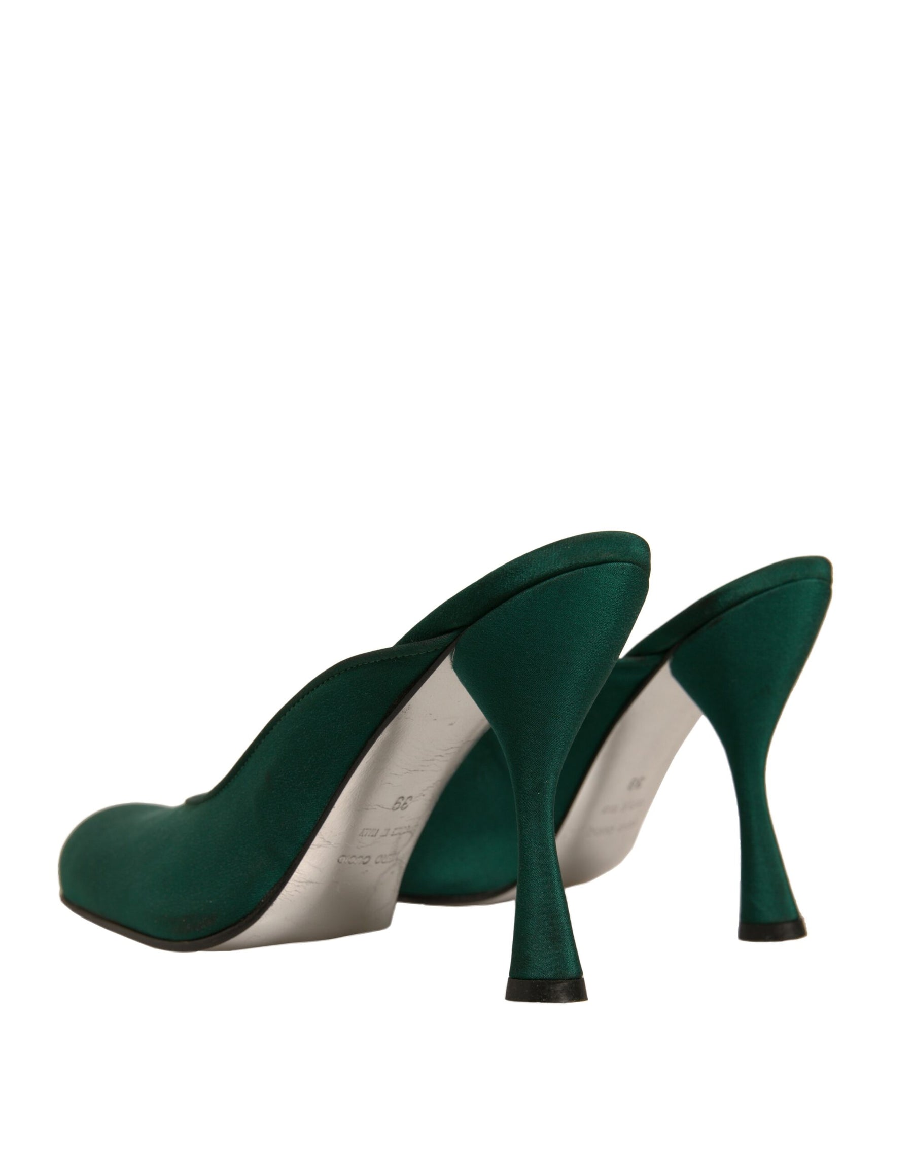 Dolce & Gabbana Green Suede Leather High Heel Pumps Shoes | Regal Royce