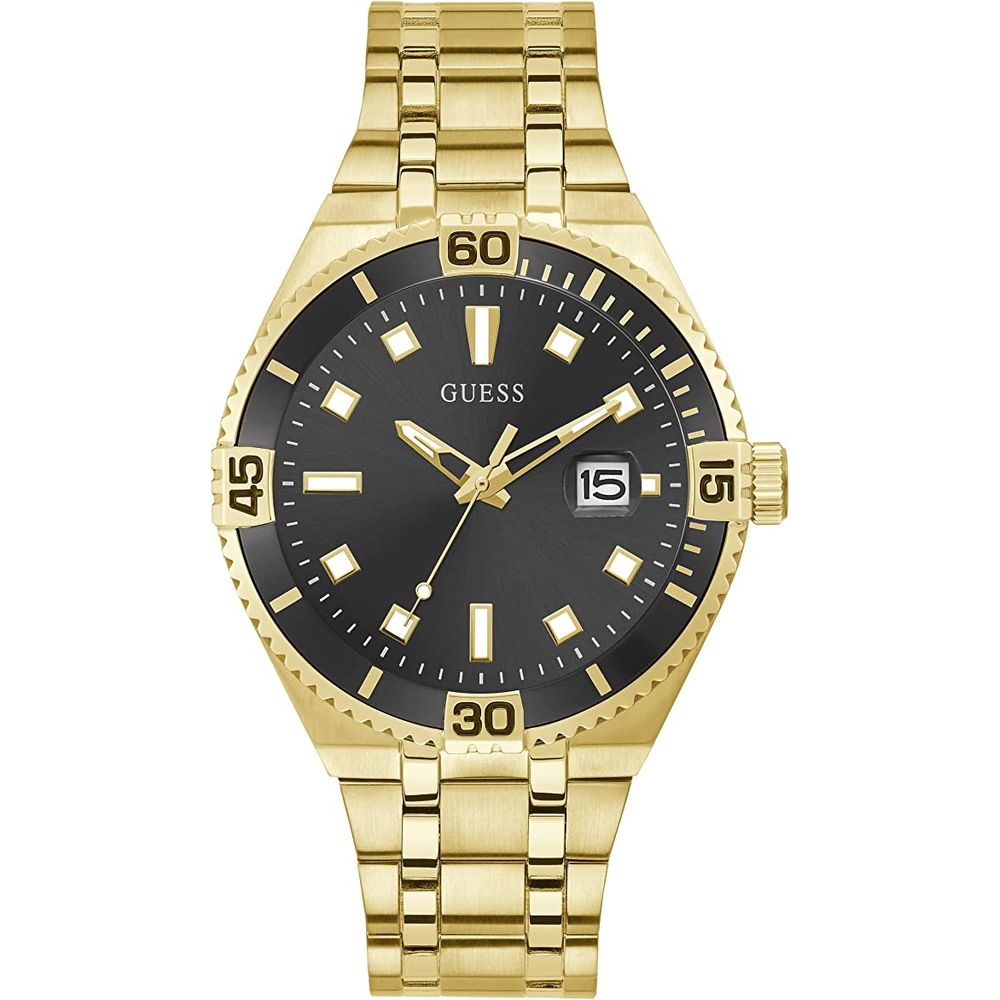 Guess Gold Stainless Steel Dress Watch | Regal Royce