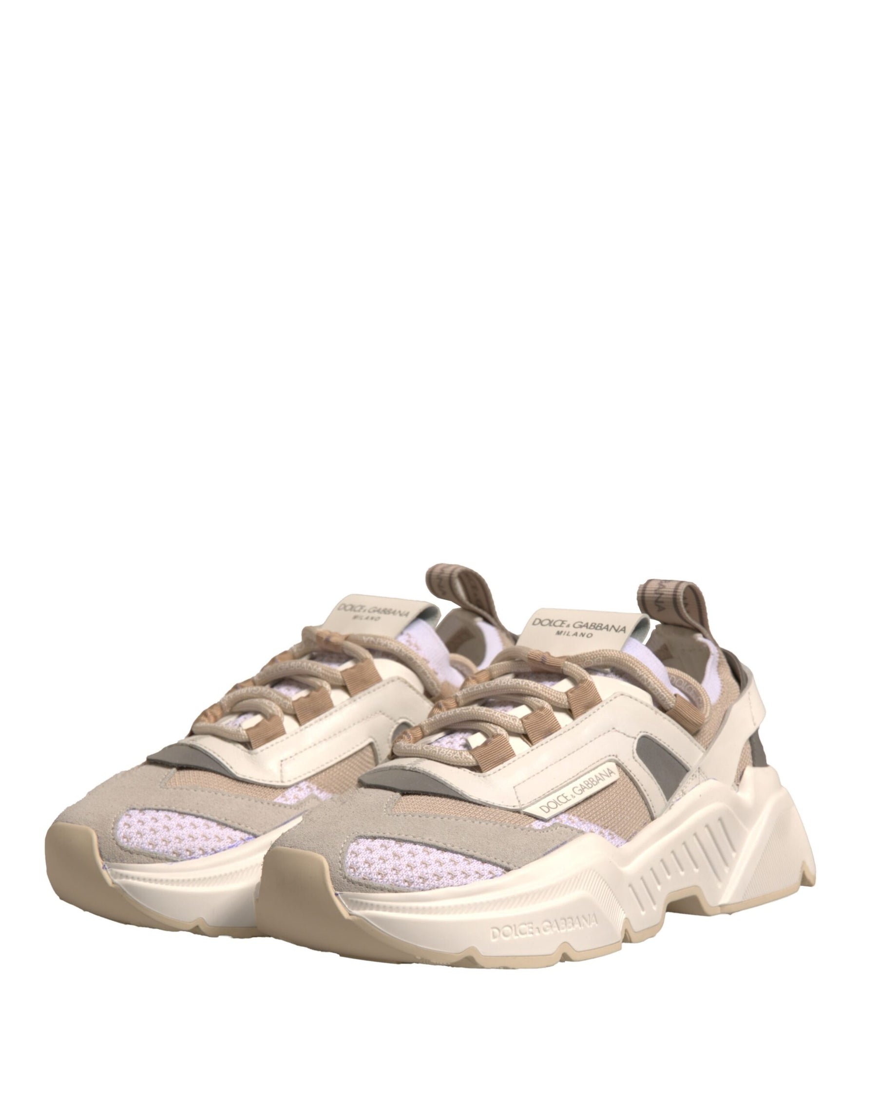 Dolce & Gabbana Multicolor Daymaster Low Top Sneakers Shoes | Regal Royce