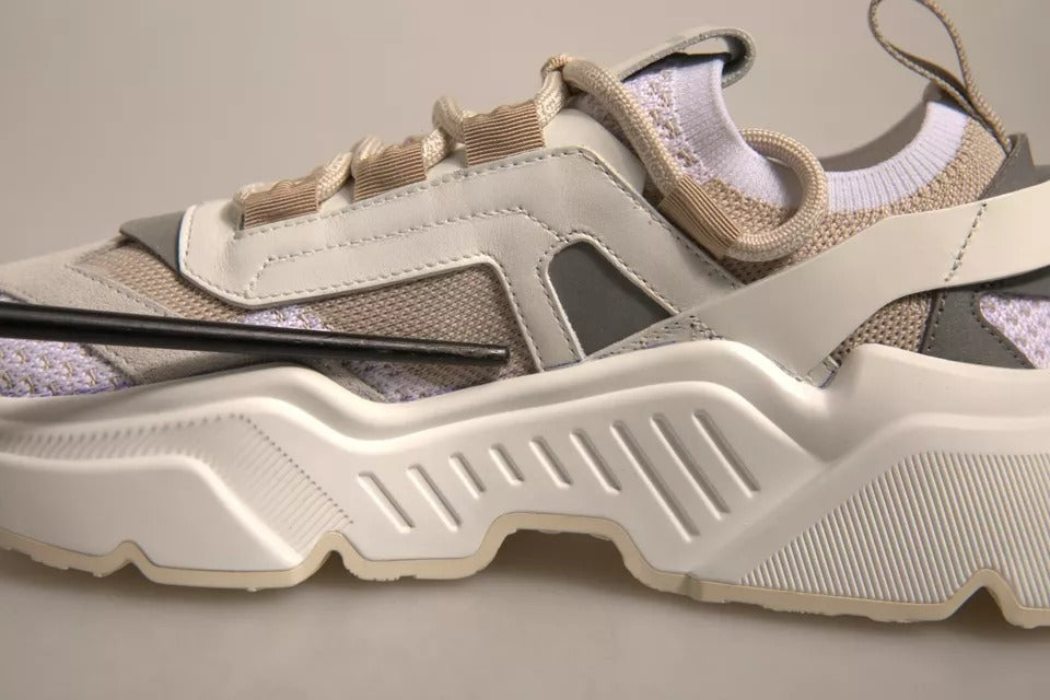 Dolce & Gabbana Multicolor Daymaster Low Top Sneakers Shoes | Regal Royce