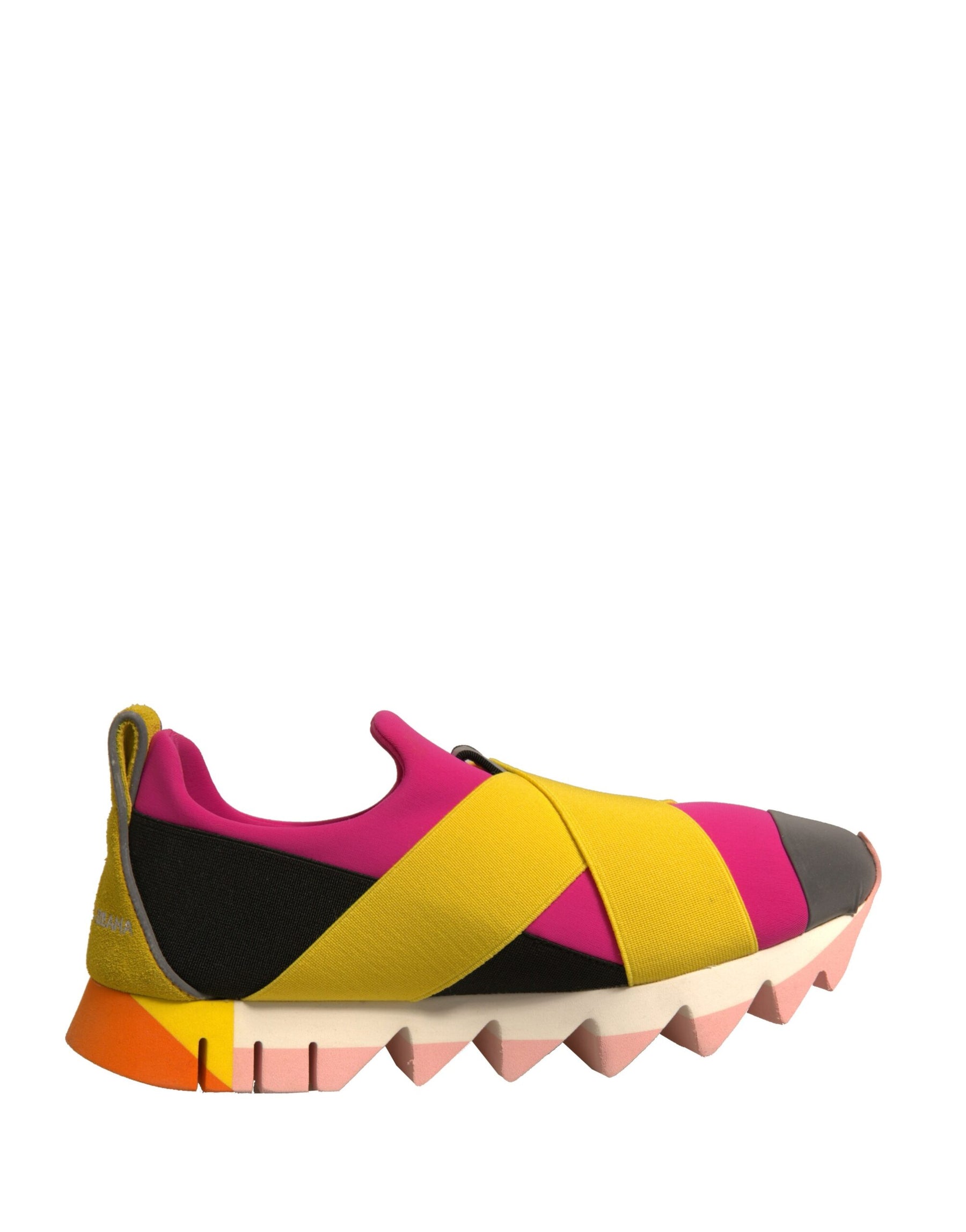 Dolce & Gabbana Multicolor Neoprene Elastic Ibiza Sneakers Shoes | Regal Royce