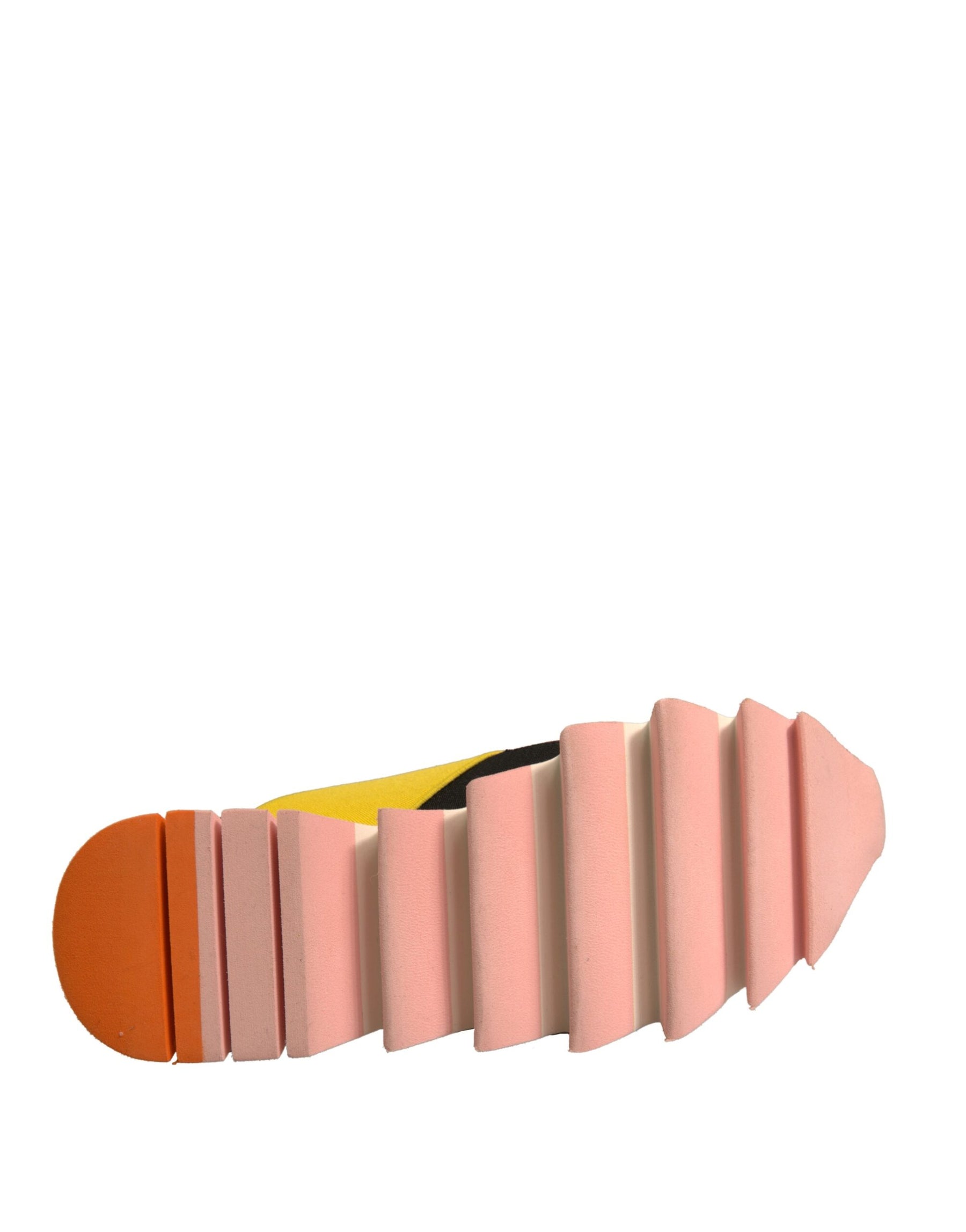 Dolce & Gabbana Multicolor Neoprene Elastic Ibiza Sneakers Shoes | Regal Royce