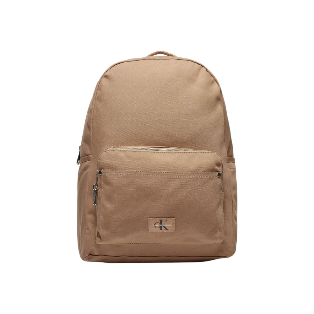 Calvin Klein Jeans Beige Recycled Polyester Backpack | Regal Royce