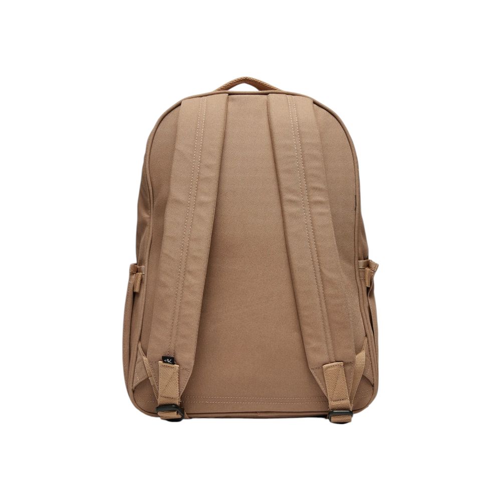 Calvin Klein Jeans Beige Recycled Polyester Backpack | Regal Royce
