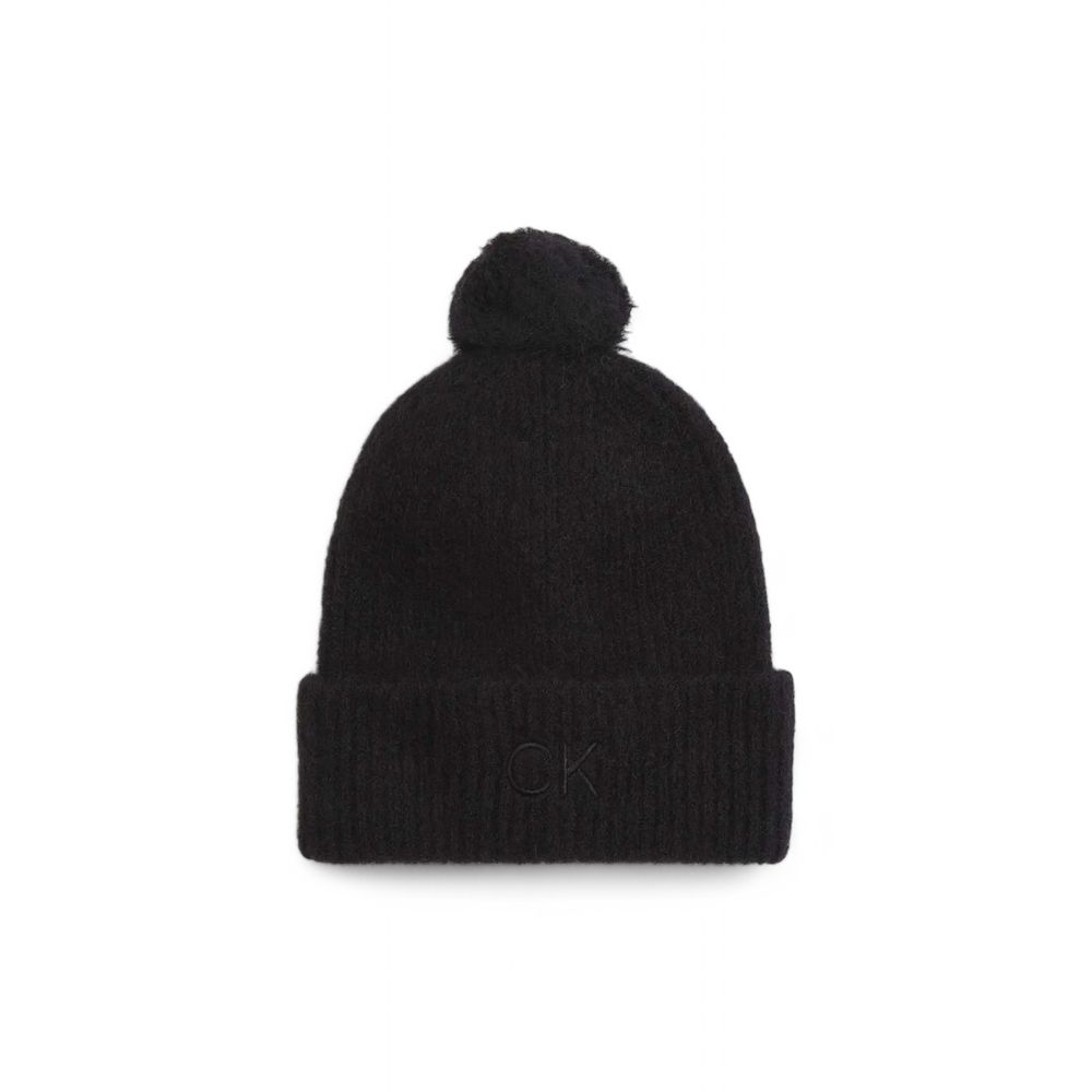 Calvin Klein Black Alpaca Leather Cap (Baseball Hat) | Regal Royce