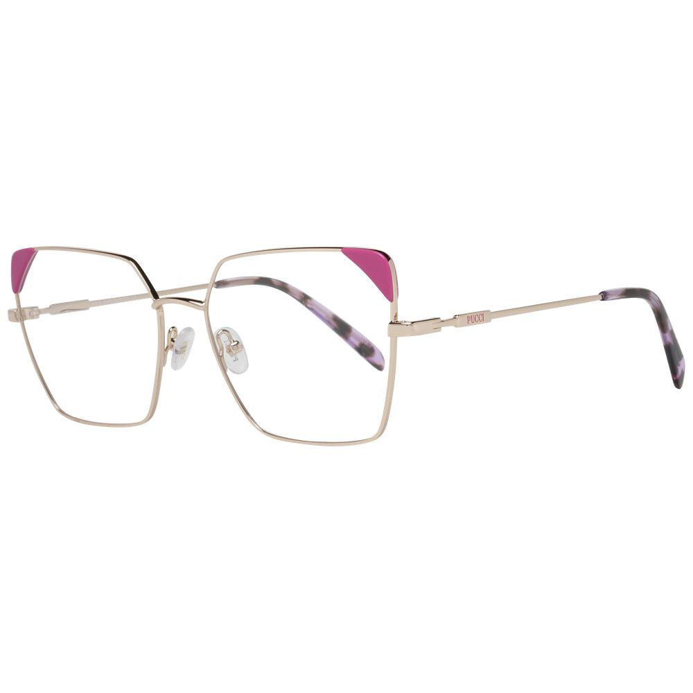 Emilio Pucci Rose Gold Metal & Plastic Glasses (Frames) | Regal Royce