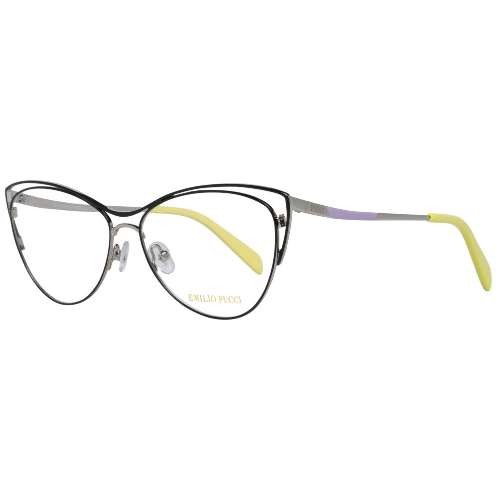 Emilio Pucci Black Metal Glasses (Frames)