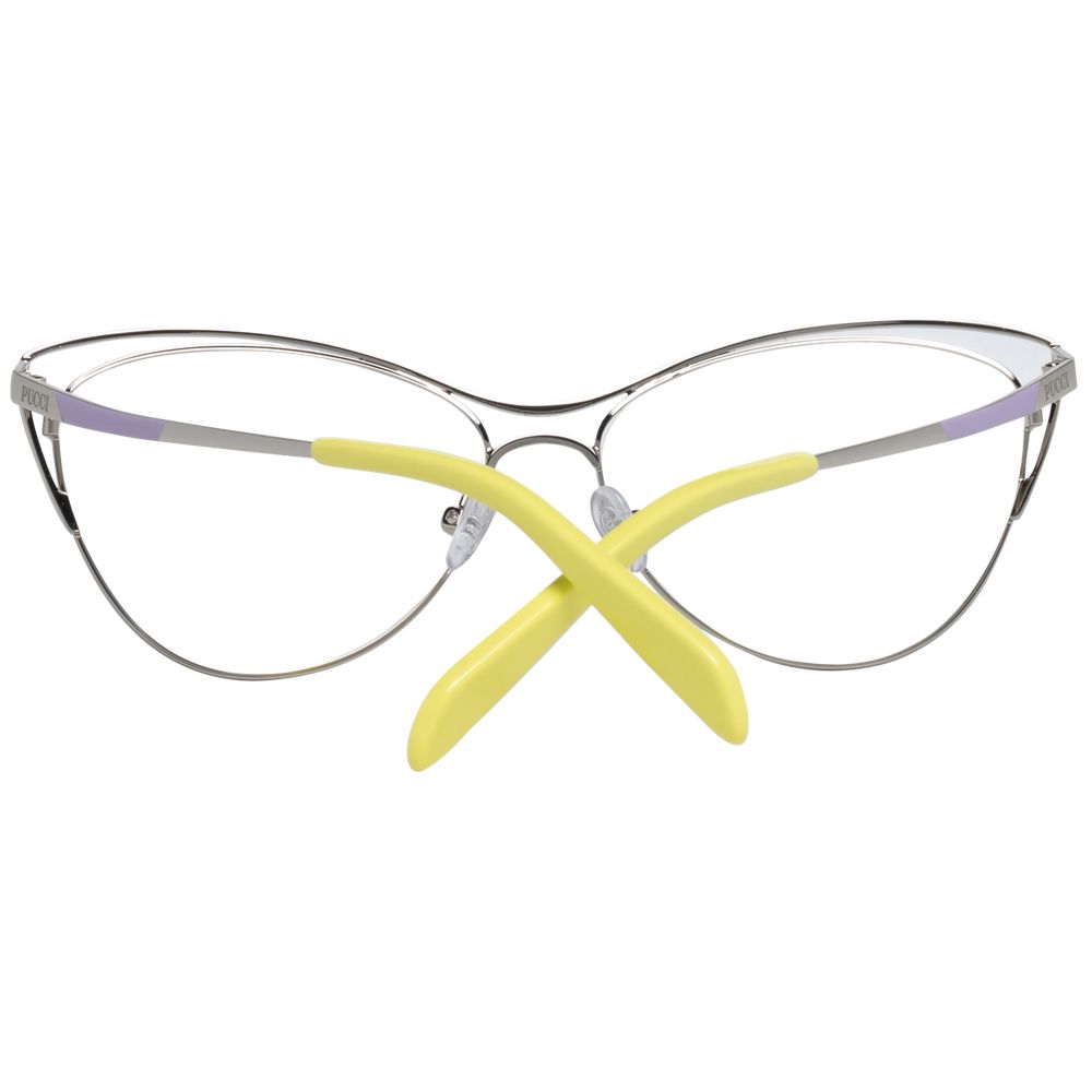 Emilio Pucci Black Metal Glasses (Frames) | Regal Royce