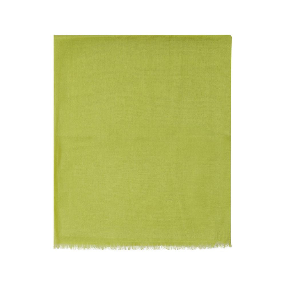 Tessitura di Novara Green Cashmere Scarf | Regal Royce
