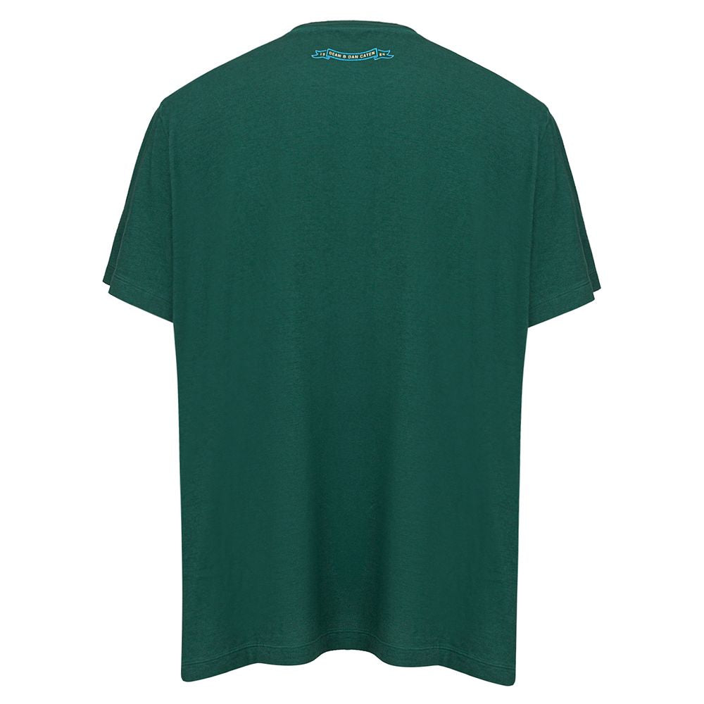 Dsquared² Green Cotton T-Shirt | Regal Royce