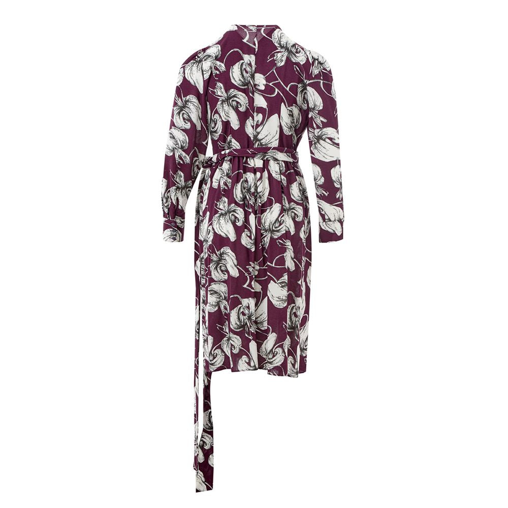 Lardini Purple Viscose Casual Dress | Regal Royce
