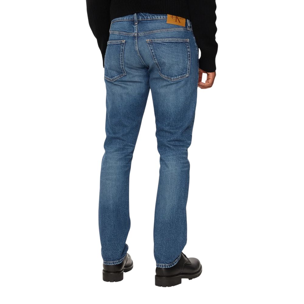 Calvin Klein Jeans Blue Cotton Skinny Jeans | Regal Royce