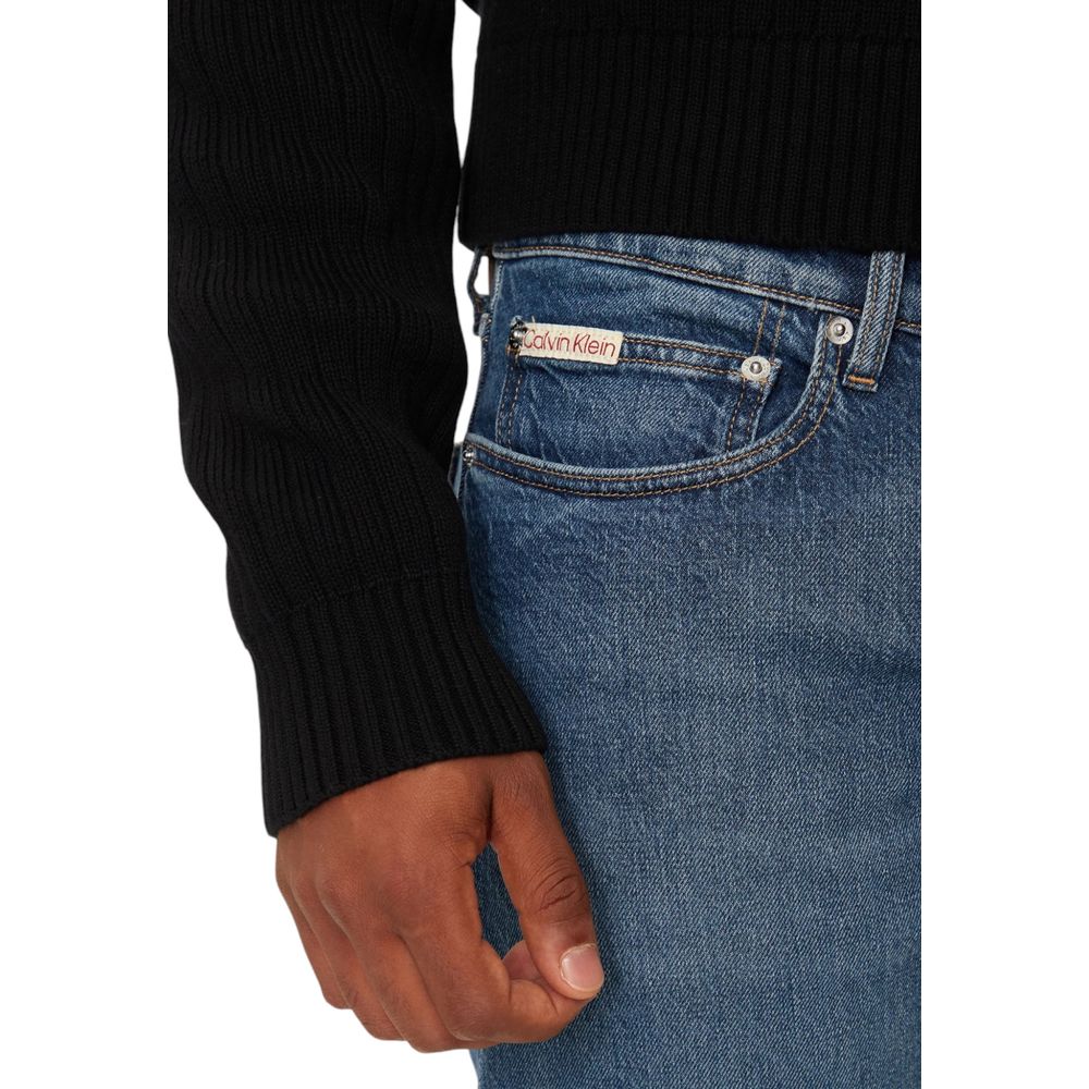 Calvin Klein Jeans Blue Cotton Skinny Jeans | Regal Royce