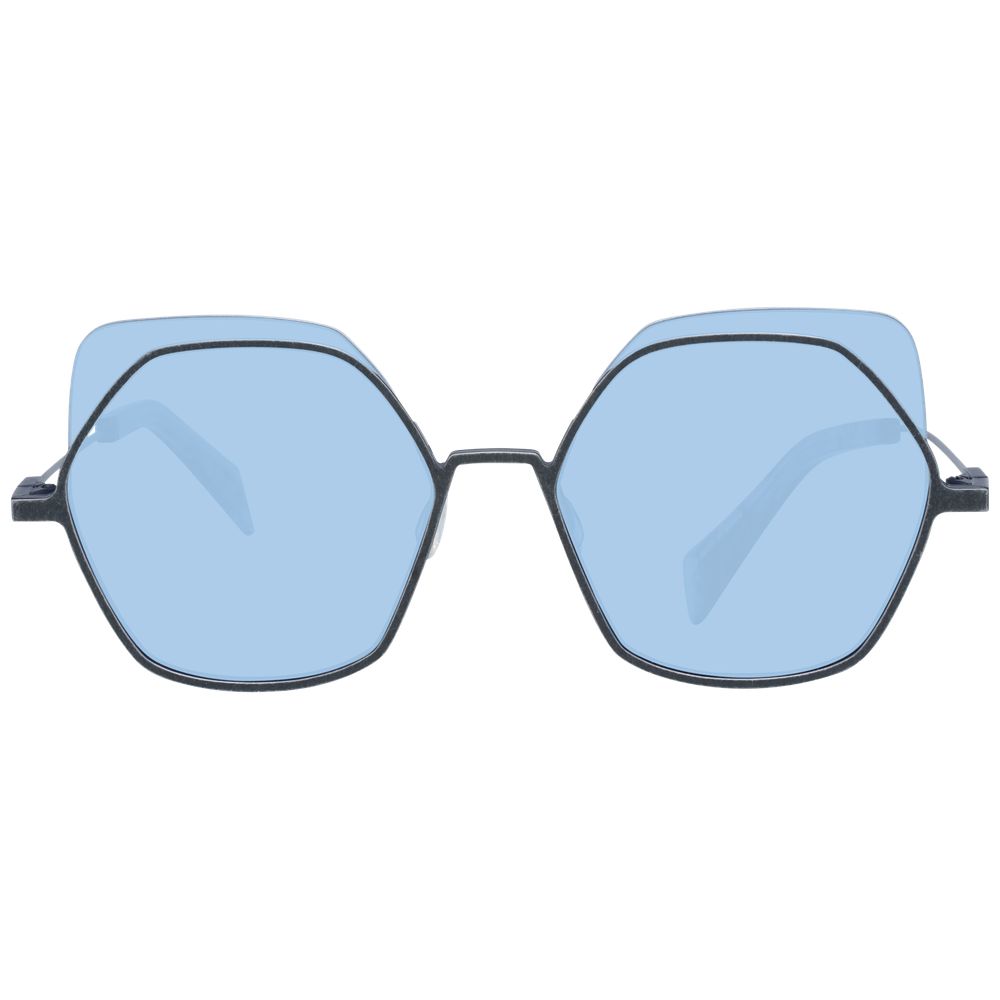 Yohji Yamamoto Gray Metal & Plastic Sunglasses | Regal Royce