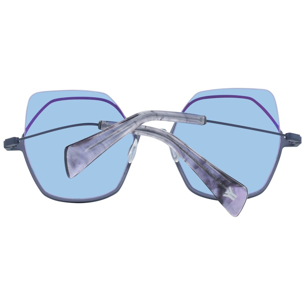 Yohji Yamamoto Gray Metal & Plastic Sunglasses | Regal Royce