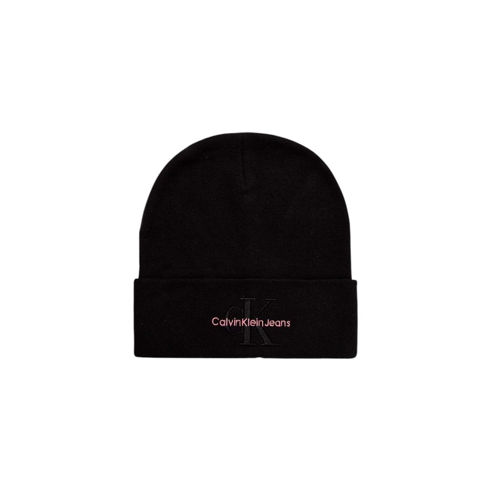Calvin Klein Jeans Black Cotton Cap (Baseball Hat)