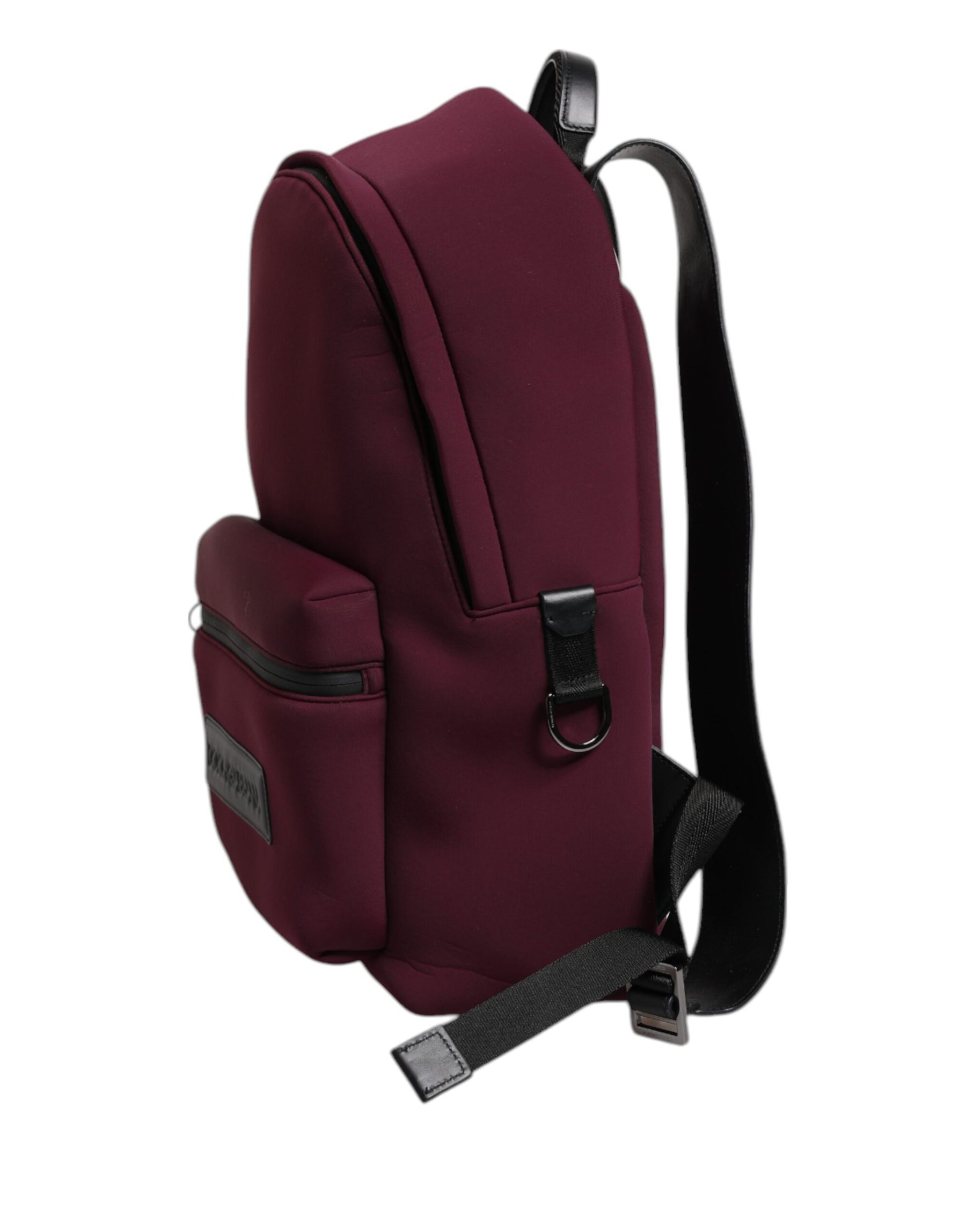 Dolce & Gabbana Burgundy Montreale Tecnico Textile Men Backpack Bag | Regal Royce