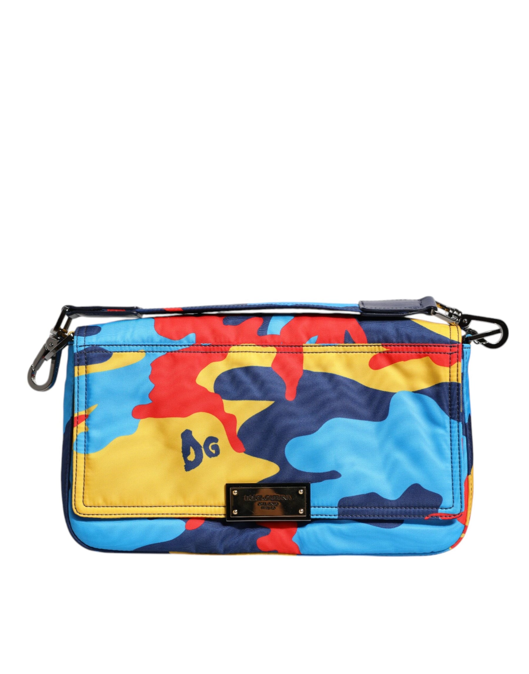Dolce & Gabbana Multicolor Camouflage Nylon Crossbody Bag | Regal Royce