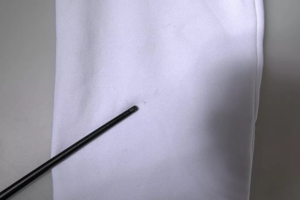 Dolce & Gabbana White Sacred Heart Hooded Sweatshirt Sweater | Regal Royce