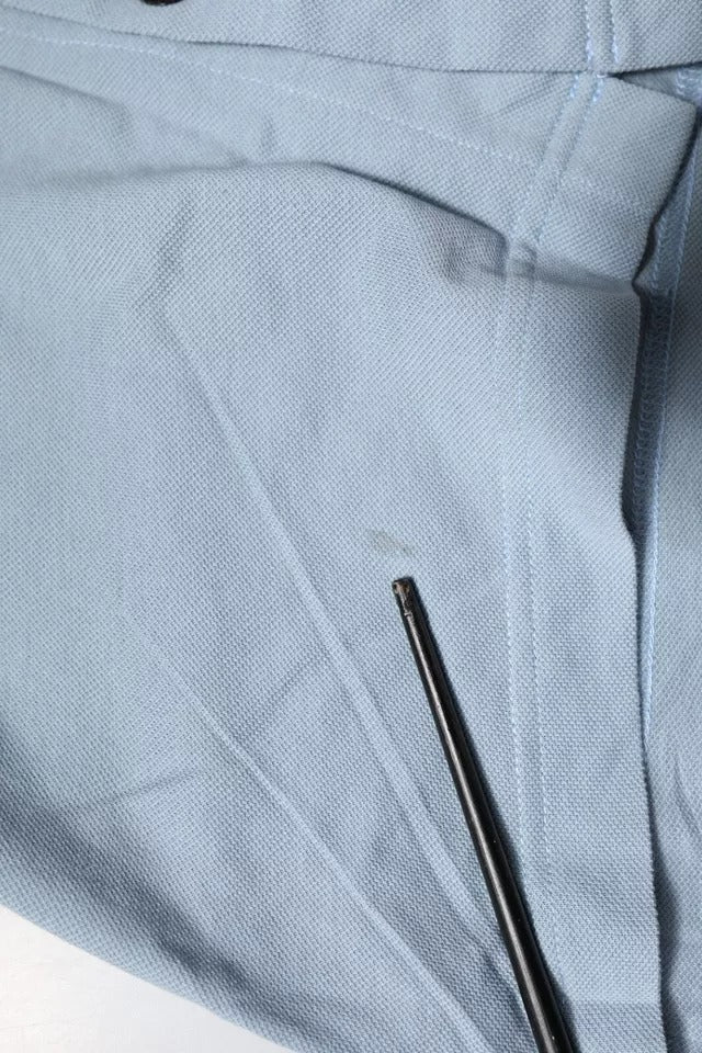 Dolce & Gabbana Blue Cotton Button Down Casual Men Polo Shirt | Regal Royce