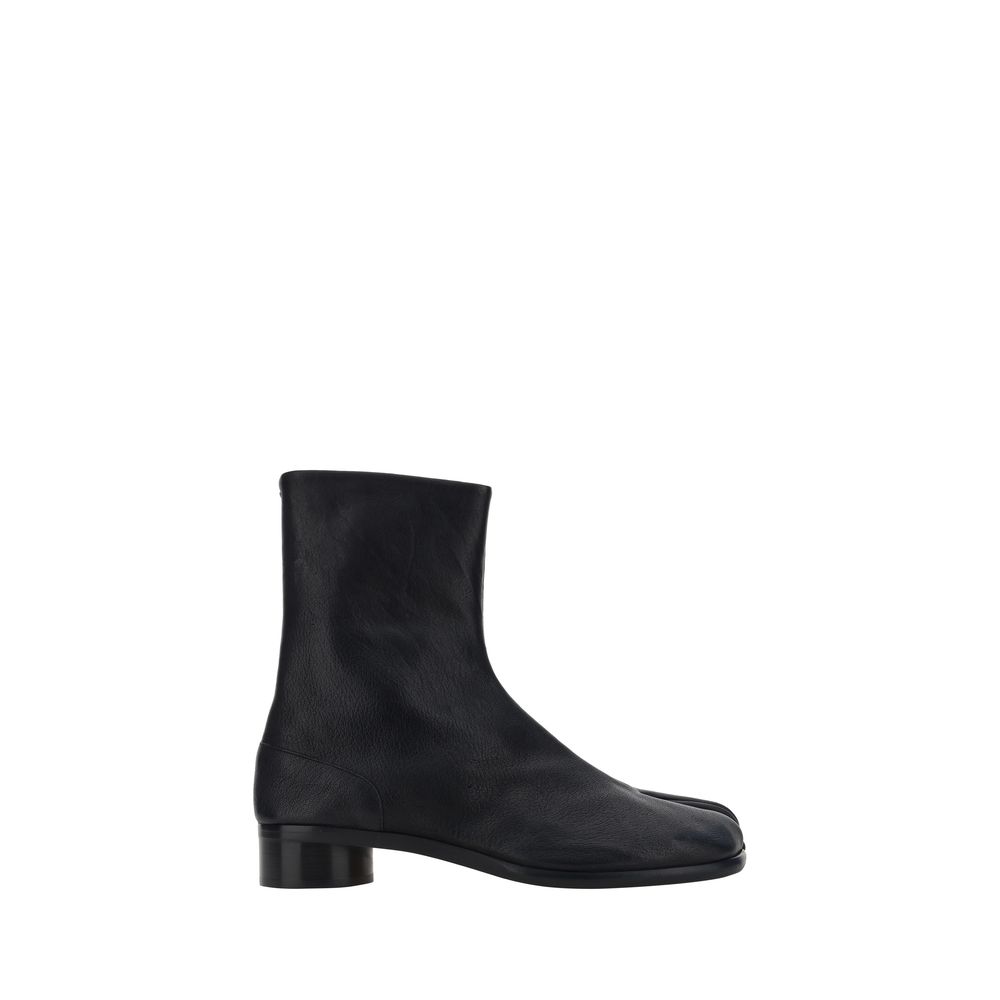 Margiela Black Camel Hair  Boots | Regal Royce