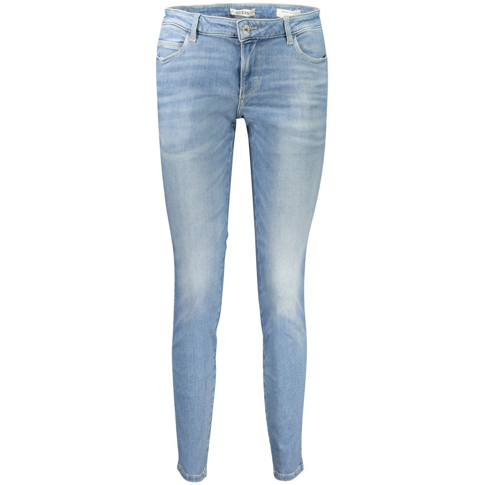 Guess Jeans Light Blue Cotton Jeans & Pant | Regal Royce
