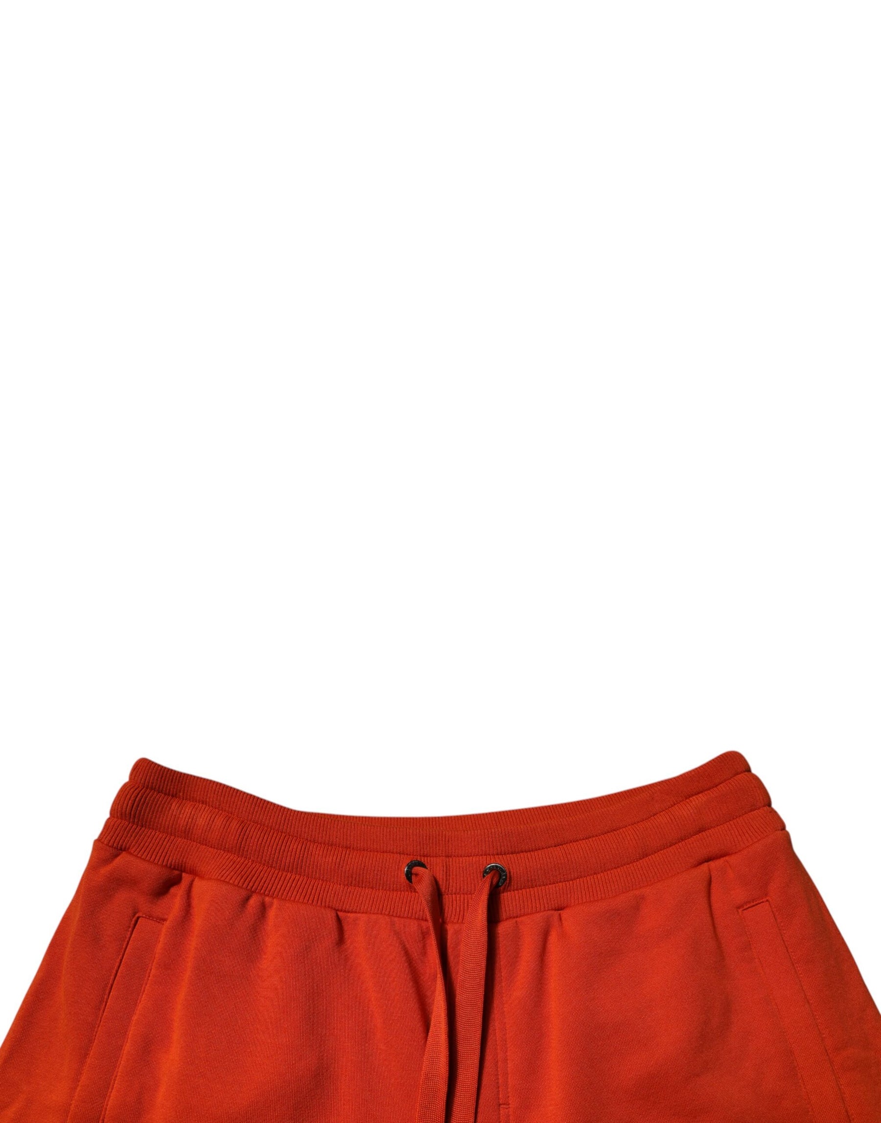 Dolce & Gabbana Red Cotton Blend Mid Waist Men Bermuda Shorts | Regal Royce
