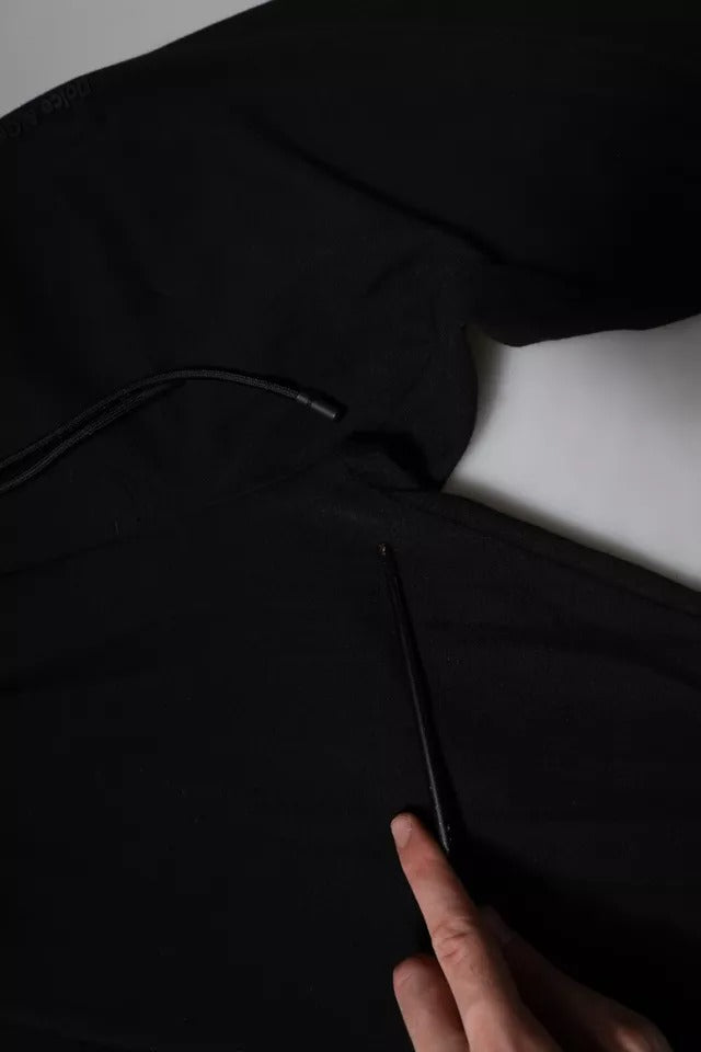 Dolce & Gabbana Black Cotton Jogger Jogging Pants | Regal Royce