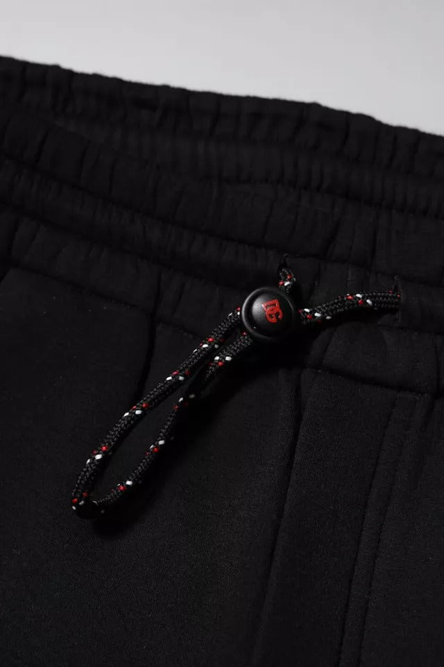 Dolce & Gabbana Black Logo Patch CottonJogger Sweatpants Pants | Regal Royce