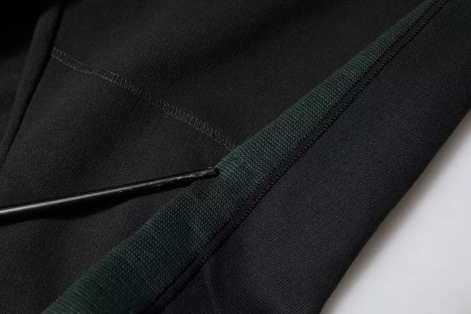 Dolce & Gabbana Black Cotton Blend Jogger Sweatpants Pants | Regal Royce