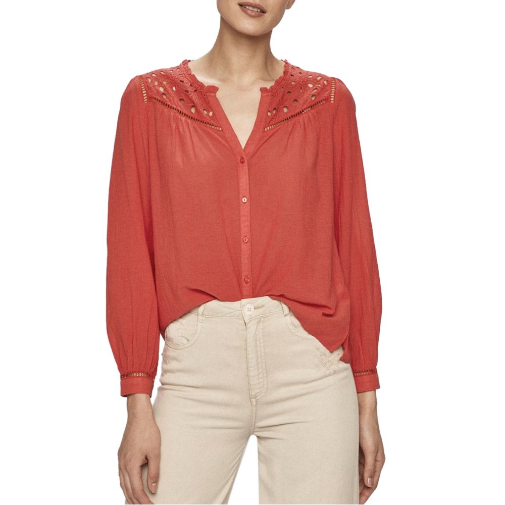 Pepe Jeans Multicolor Viscose Blouse | Regal Royce