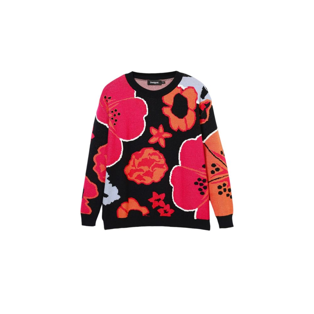 Desigual Black Polyamide Sweatshirt | Regal Royce