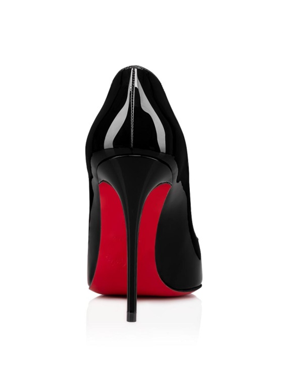 Christian Louboutin Black Patent Leather Hot Chick Pumps 100 | Regal Royce