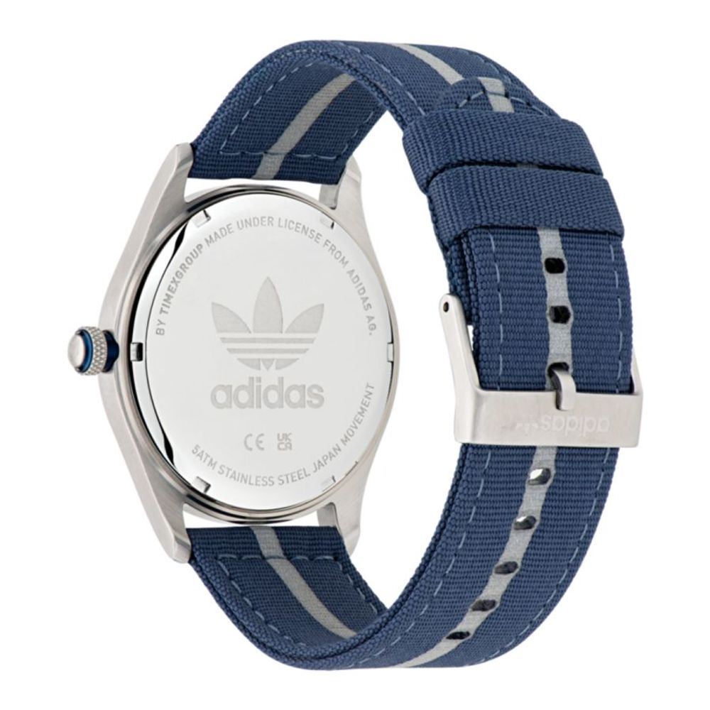 Adidas Blue Fabric Sport Watch | Regal Royce