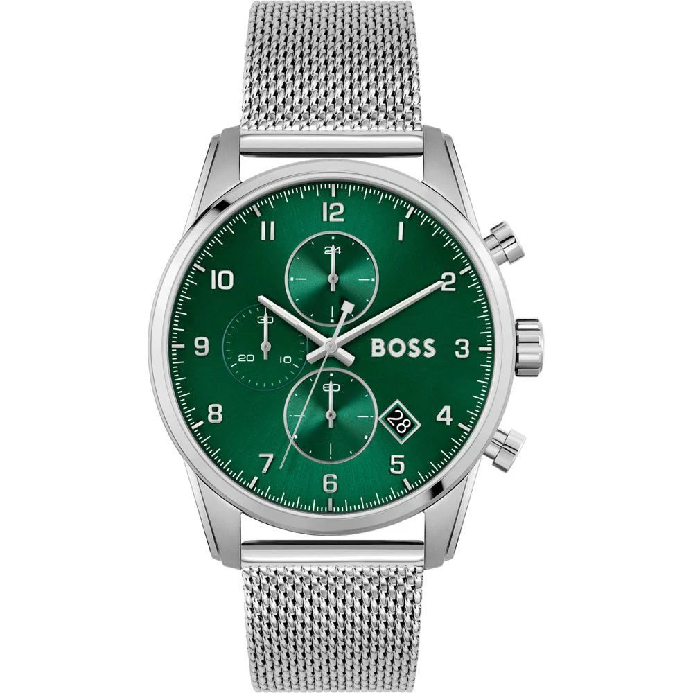 Hugo Boss Silver Stainless Steel Dress Watch | Regal Royce