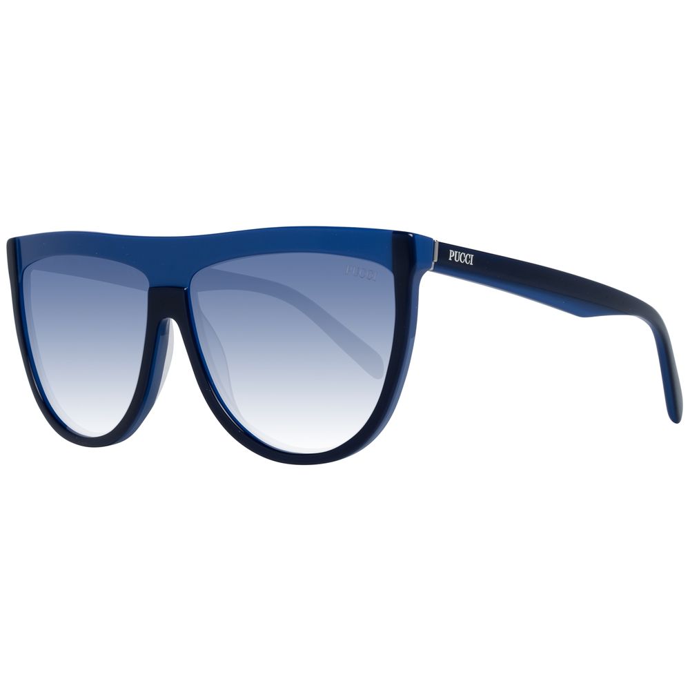 Emilio Pucci Blue Plastic Sunglasses | Regal Royce