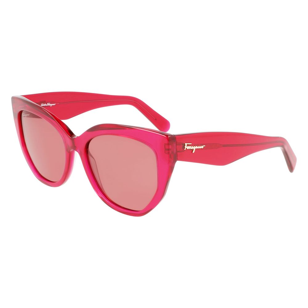 Ferragamo Red Acetate Sunglasses | Regal Royce