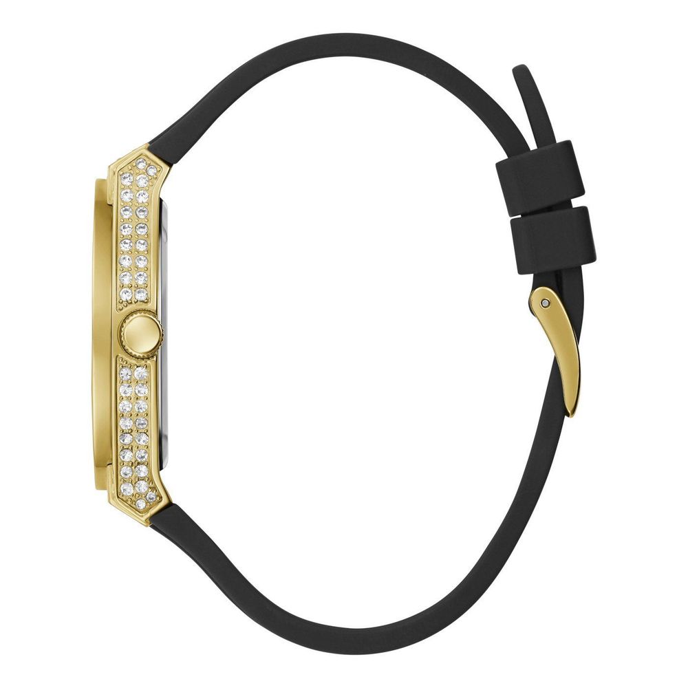 Guess Black Synthetic Dress Watch | Regal Royce