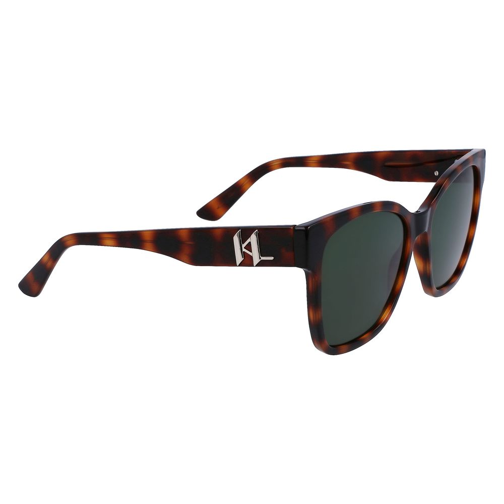 Karl Lagerfeld Brown Injected Sunglasses | Regal Royce