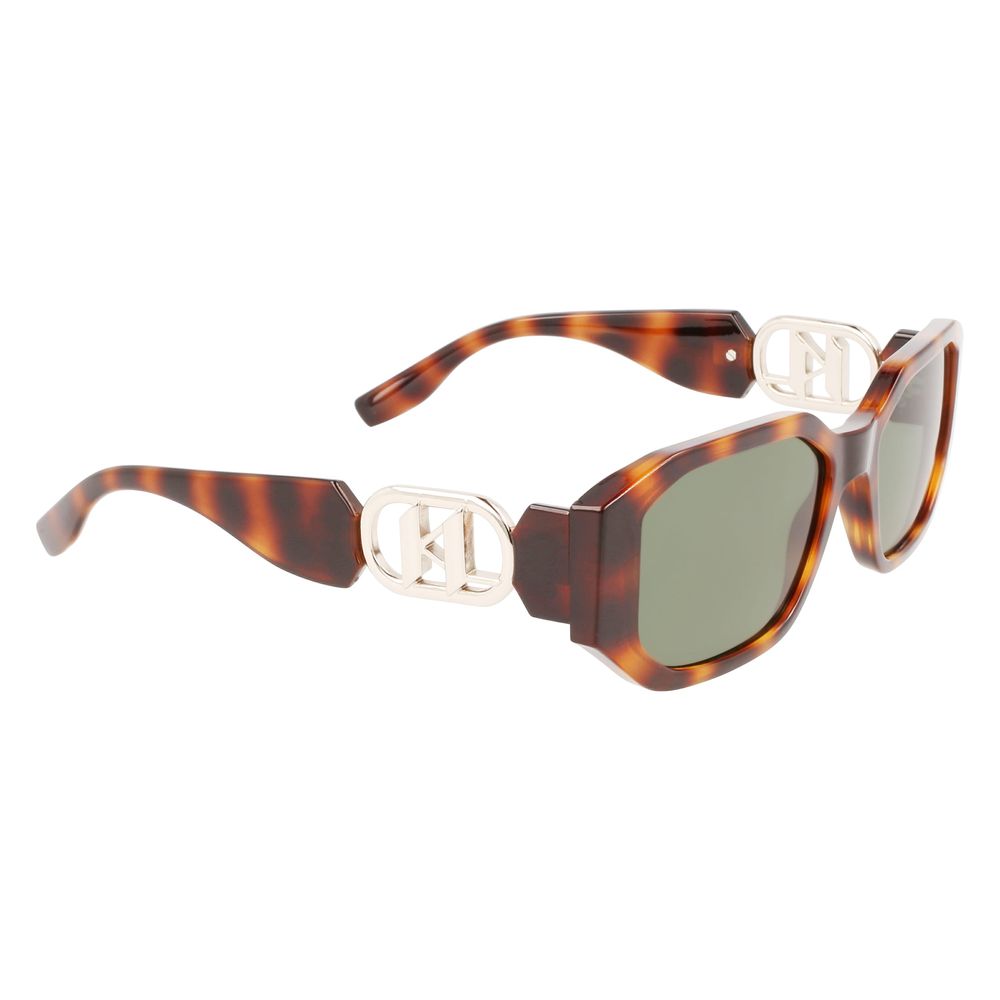 Karl Lagerfeld Brown Injected Sunglasses | Regal Royce