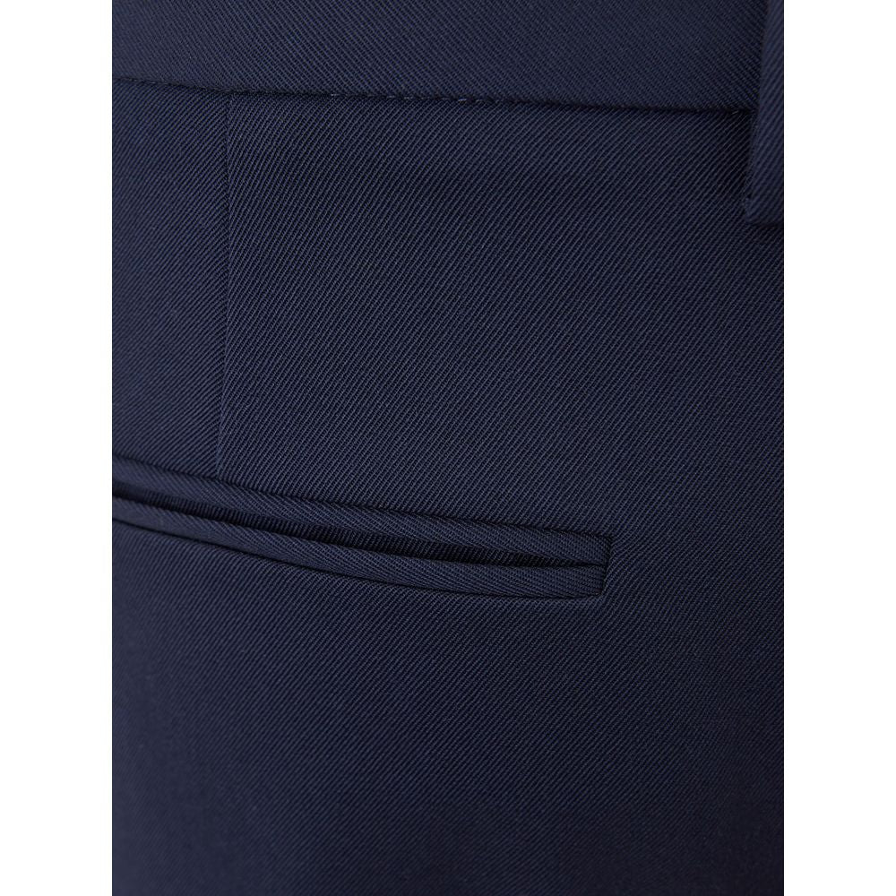 Lardini Blue Wool Dress Pants | Regal Royce
