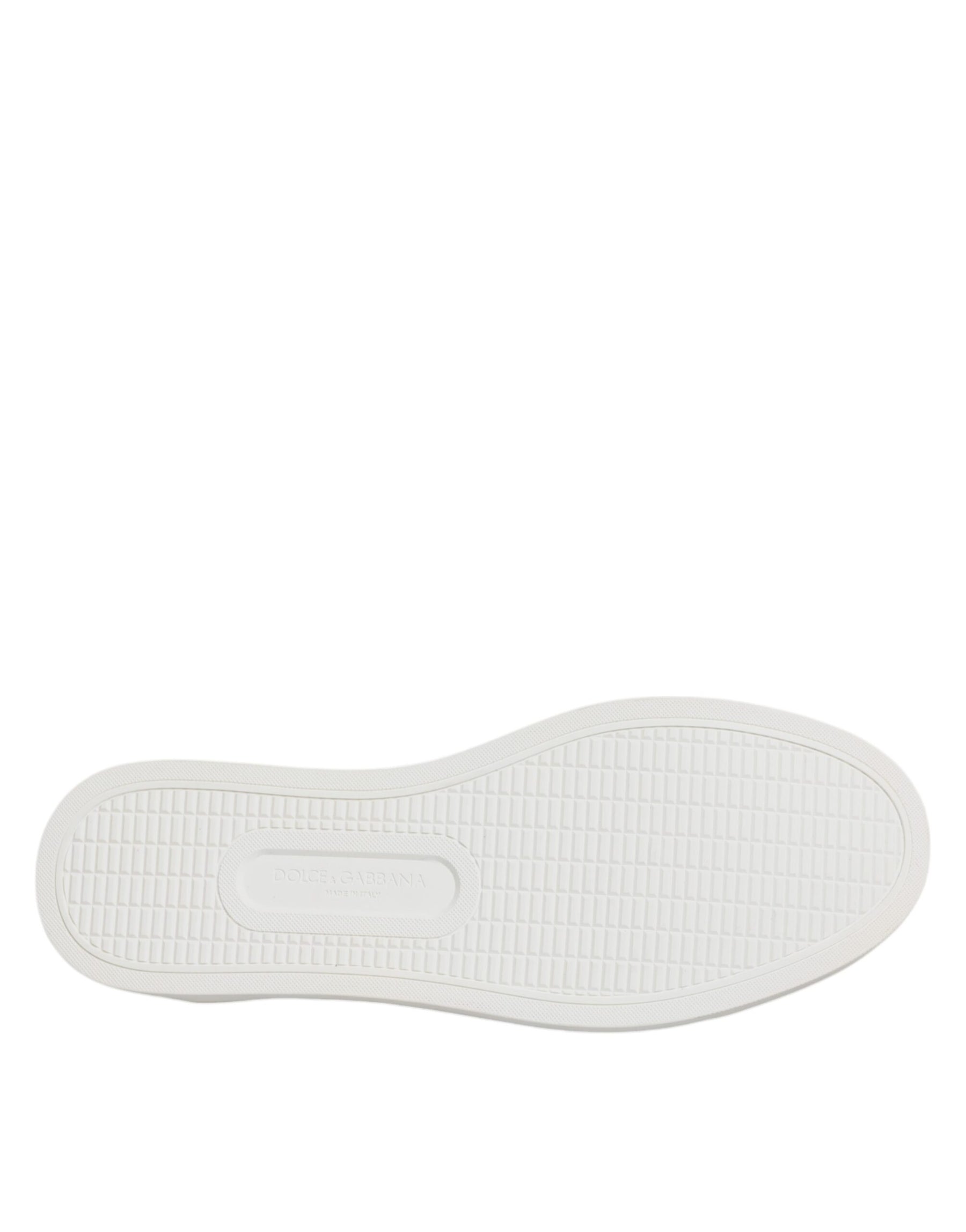 Dolce & Gabbana Brown Calfskin Fur Leopard Sneakers Shoes | Regal Royce