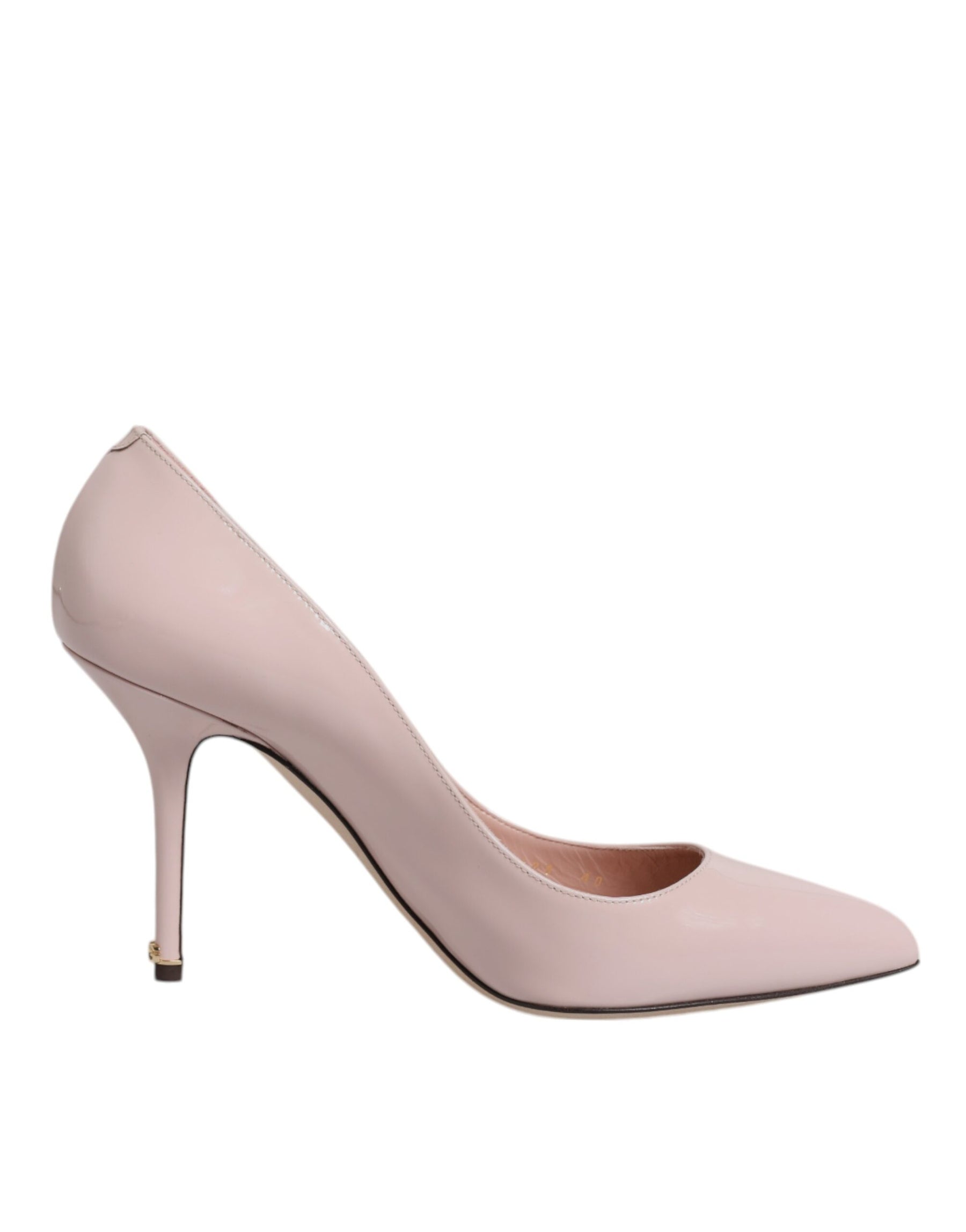 Dolce & Gabbana Pink Patent Leather Stiletto Heel Pumps Shoes | Regal Royce