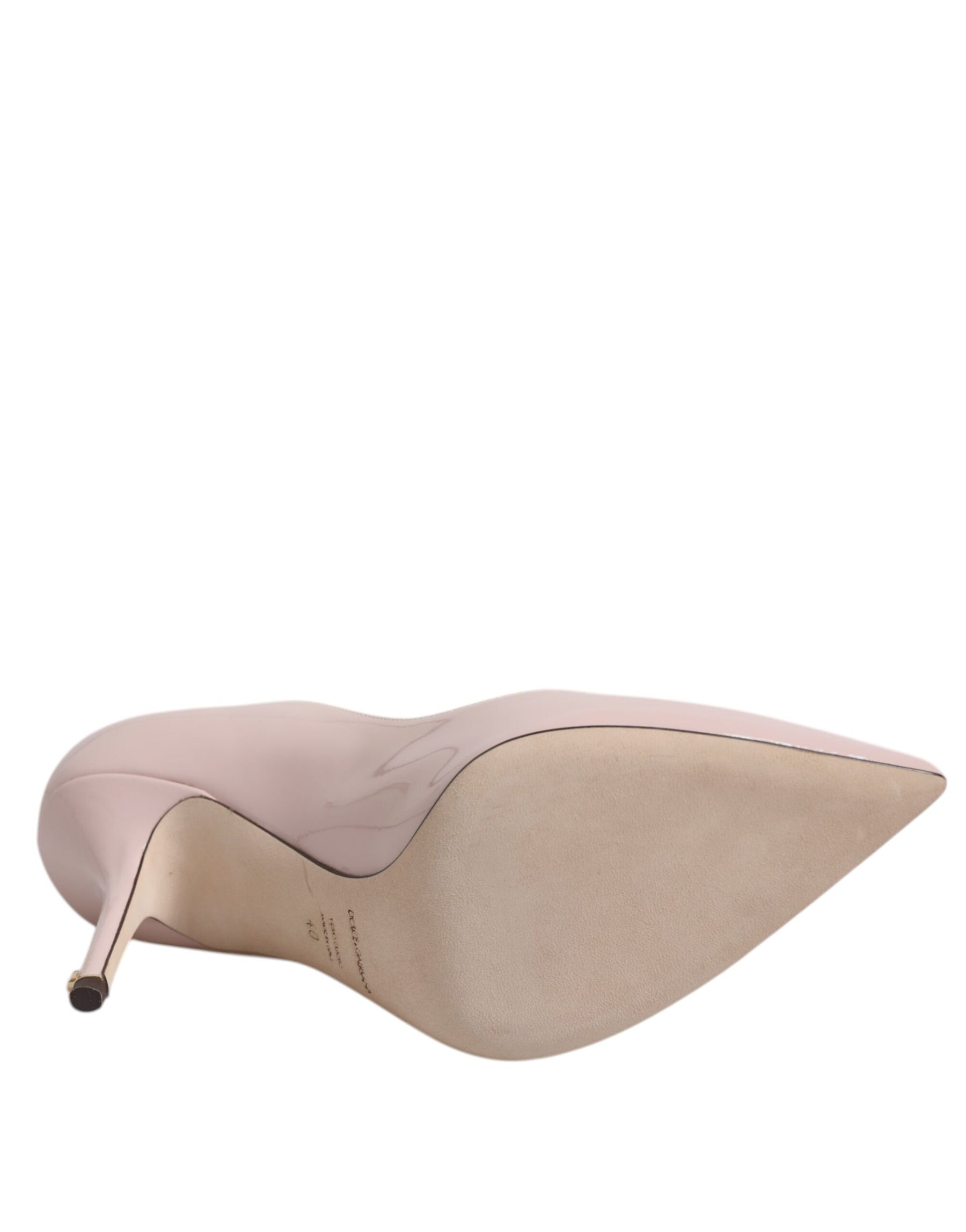 Dolce & Gabbana Pink Patent Leather Stiletto Heel Pumps Shoes | Regal Royce