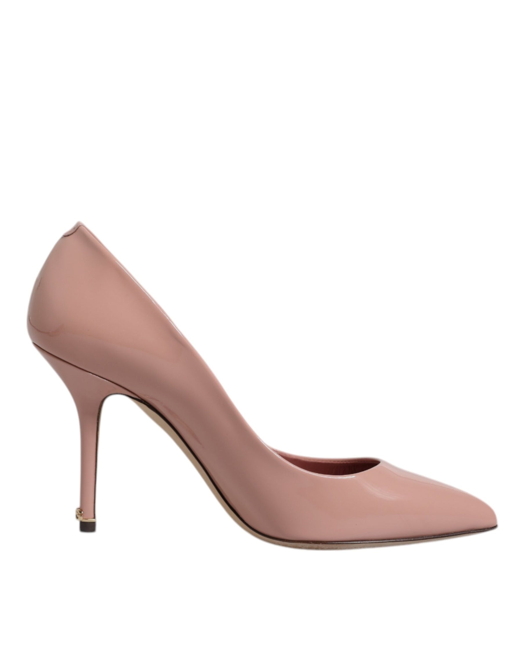 Dolce & Gabbana Pink Patent Leather Stiletto Heel Pumps Shoes | Regal Royce