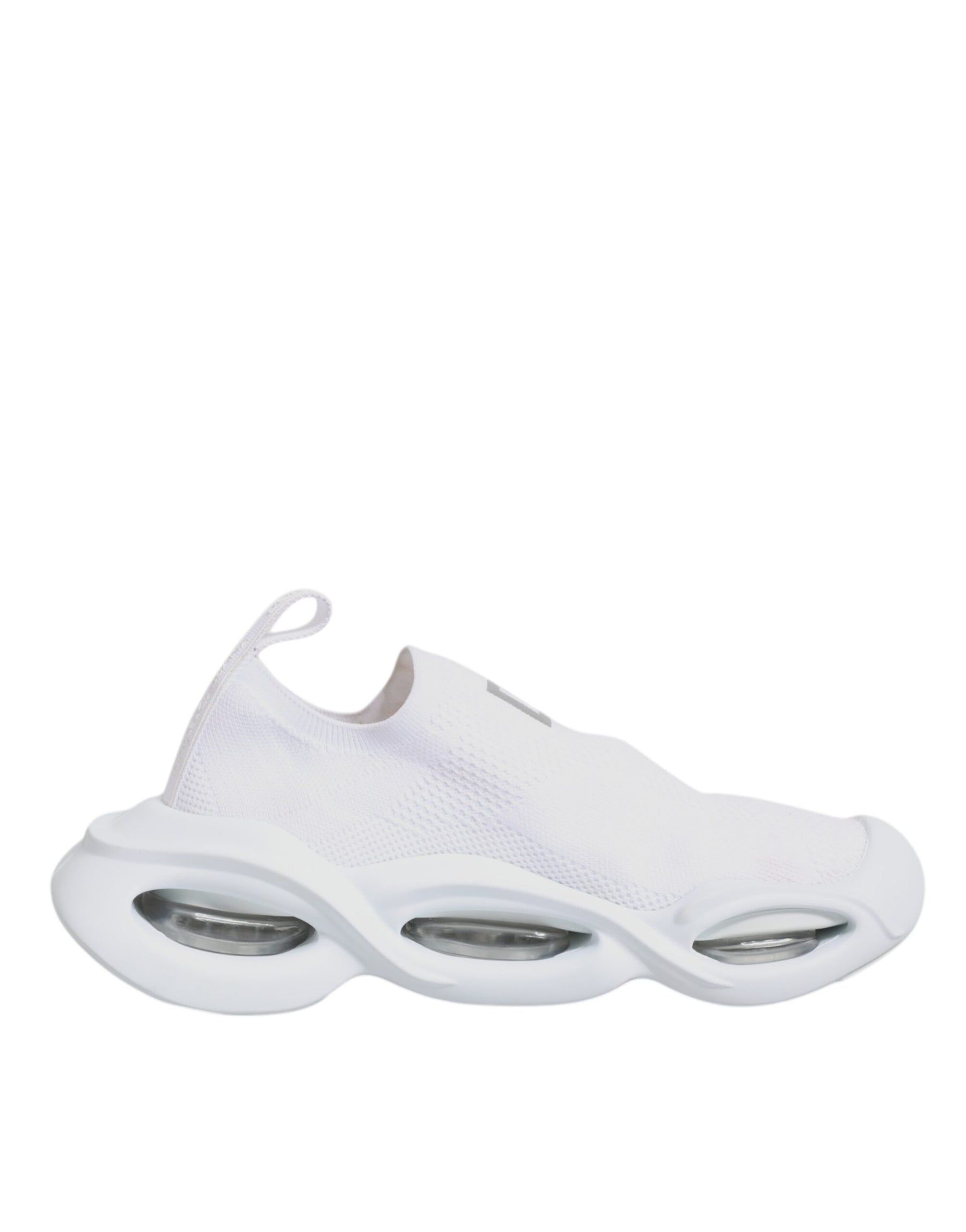 Dolce & Gabbana White Slip On Wave Low Top Sneakers Shoes | Regal Royce