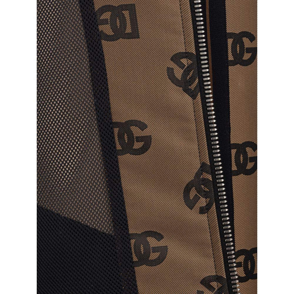 Dolce & Gabbana Bronze Polyester Shell Jacket | Regal Royce