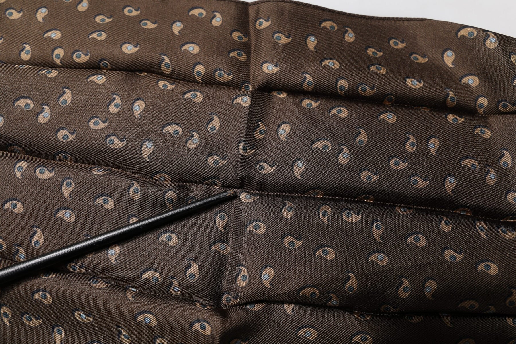 Dolce & Gabbana Brown Fantasy Silk Neck Wrap Shawl Scarf | Regal Royce