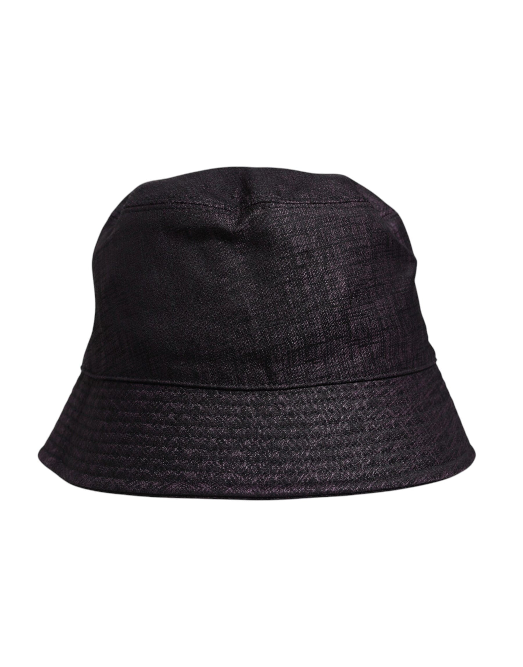 Dolce & Gabbana Black Wide Brim Nylon Bucket Hat | Regal Royce