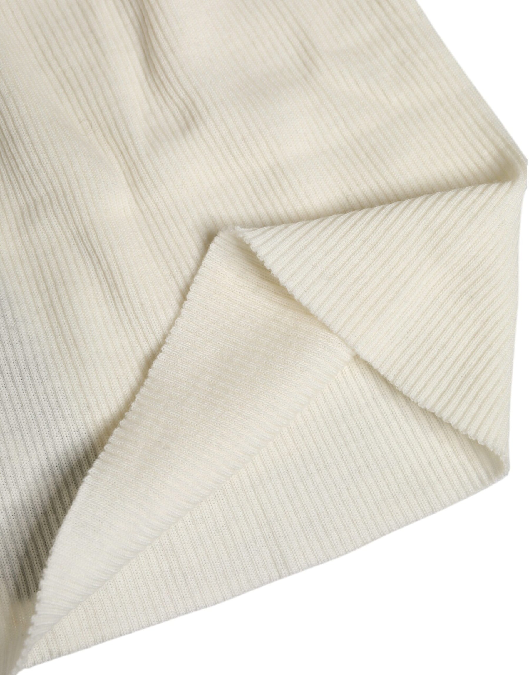 Dolce & Gabbana Beige Wool Blend Knitted Beanie Cap | Regal Royce